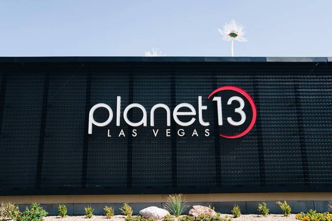 The 112,000-square-foot cannabis dispensary is the largest in the world and is open 24/7 - 365 days a year. Credit: Planet 13