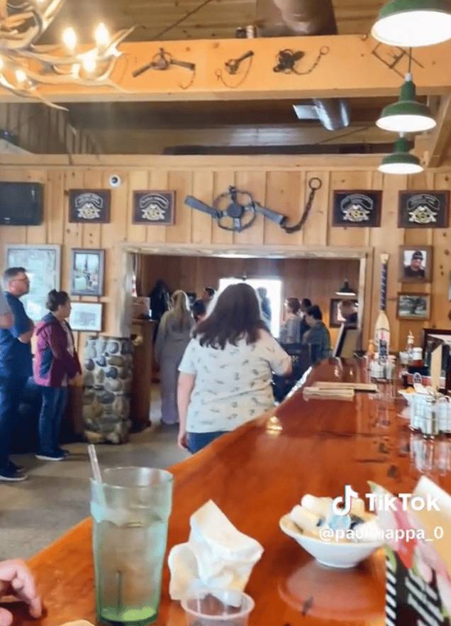 Viewers from outside of the US were shocked by the video. Credit: TikTok/@paulinappa_0