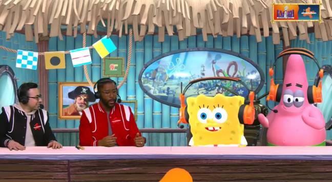 Fans have been loving Nickelodeon's Super Bowl broadcast. Credit: Nickelodeon