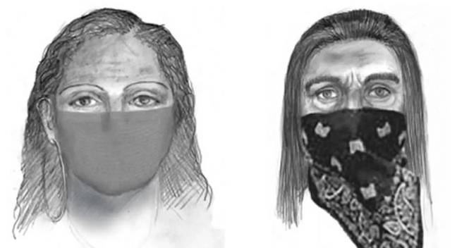 Papini provided descriptions of her alleged kidnaps to an FBI sketch artist. Credit: FBI