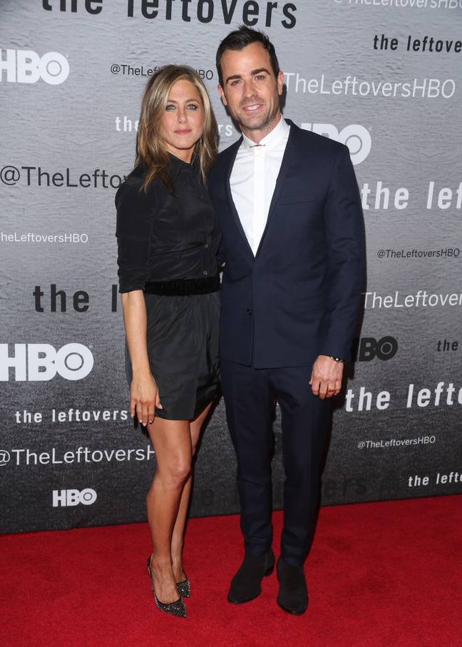 Theroux and Aniston were married for two years. Credit:  Alamy/dpa picture alliance/Erik Pendzich