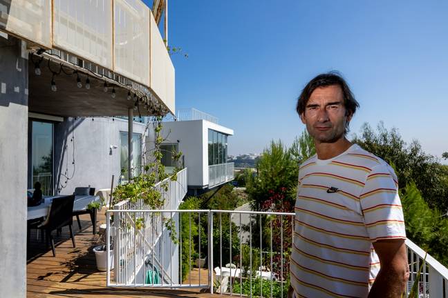 Allen Aleksandar Jovanovic couldn't get his Airbnb tenant to leave. Credit: J. Schaben / Los Angeles Times via Getty Images)