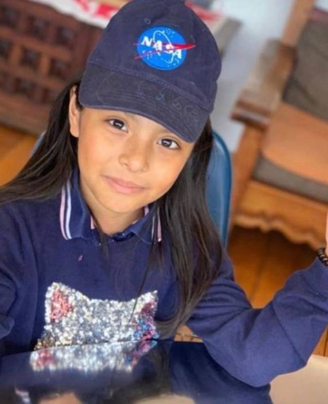 Adhara Maite Pérez Sánchez hopes her studies will lead her to join NASA. Credit: Twitter/@adhara_maite