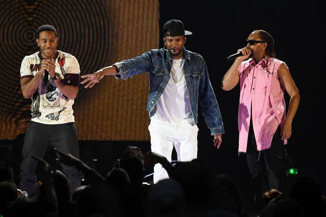 Usher, Lil Jon and Ludacris could be the ultimate combination. Credit:  Ethan Miller/WireImage