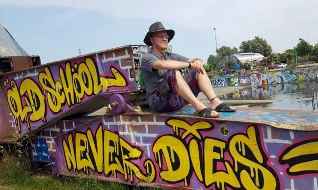 Trott didn't really get into drugs until he was in his 40s. Credit: Supplied