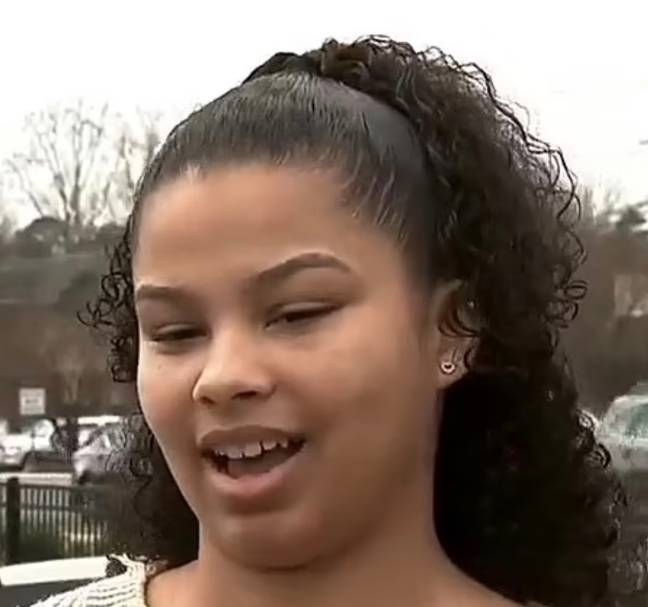 Nyiashia Jackson was disgusted when she saw a racial slur on her receipt. Credit: ABC7