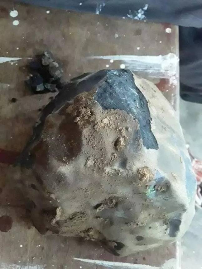 The meteor in question. Credit: Facebook/Josua Hutagalung