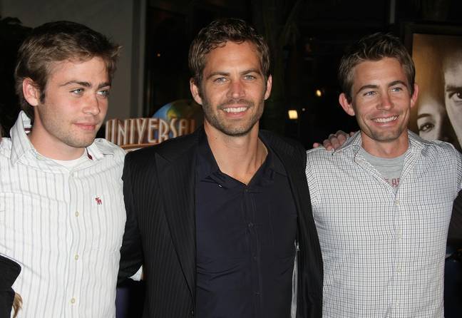 Paul Walker had two younger brothers - Cody (L) and Caleb (R). Credit:  Allstar Picture Library Ltd / Alamy Stock Photo