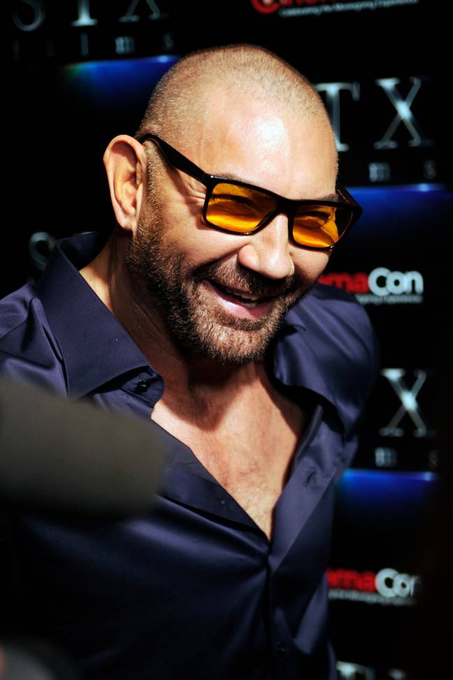 Dave Bautista. Credit: The Photo Access / Alamy