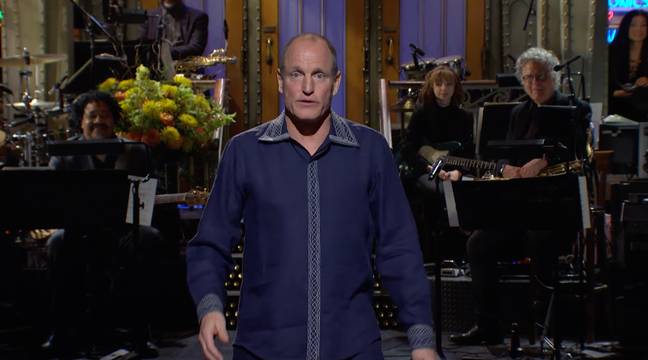 Woody Harrelson went on a bizarre tangent in his SNL monologue. Credit: NBC