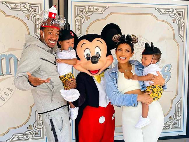 Nick Cannon shared his opinion on Red Table Talk being canceled with his co-host and baby mama Abby De La Rosa. Credit: Instagram/@hiabbydelarosa