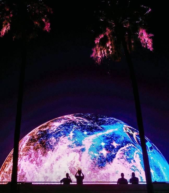  The Sphere is actually a multi-billion dollar entertainment venue. Credit: Instagram/@spherevegas