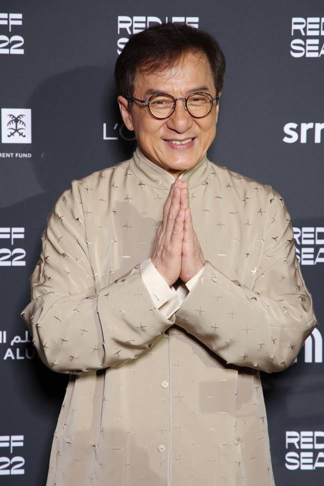 Jackie Chan is back. Credit: Daniele Venturelli/Getty Images for The Red Sea International Film Festival