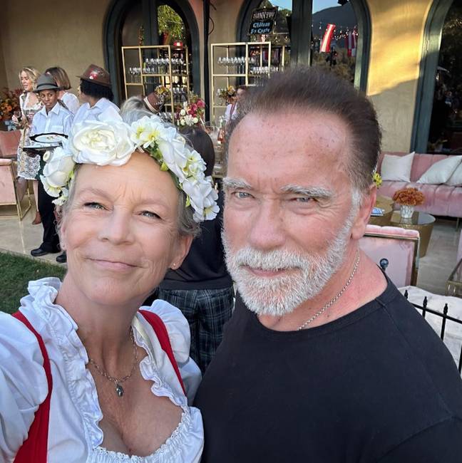 Jamie Lee Curtis and Arnold Schwarzenegger reunited at a charity event. Credit: Instagram/ @jamieleecurtis