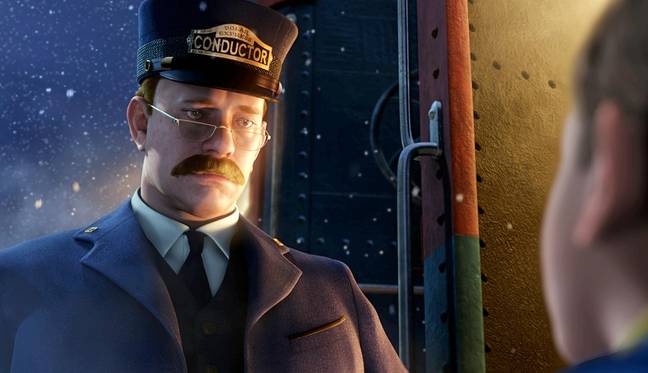 Hanks was digitally reproduced for the 2004 Christmas flick The Polar Express. Credit: Warner Brothers