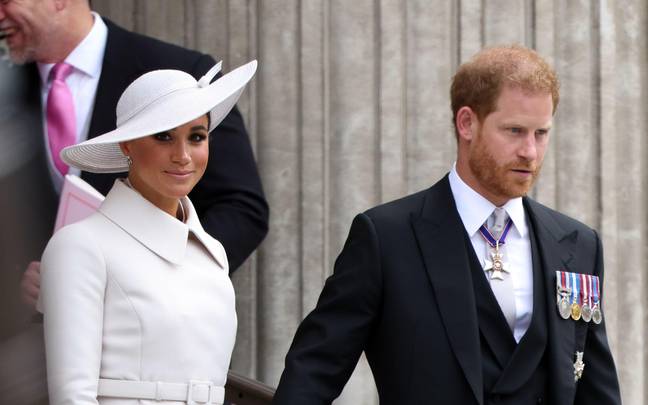 Meghan Markle and Prince Harry returned to the UK last week for the Queen's Platinum Jubilee. Credit: Alamy