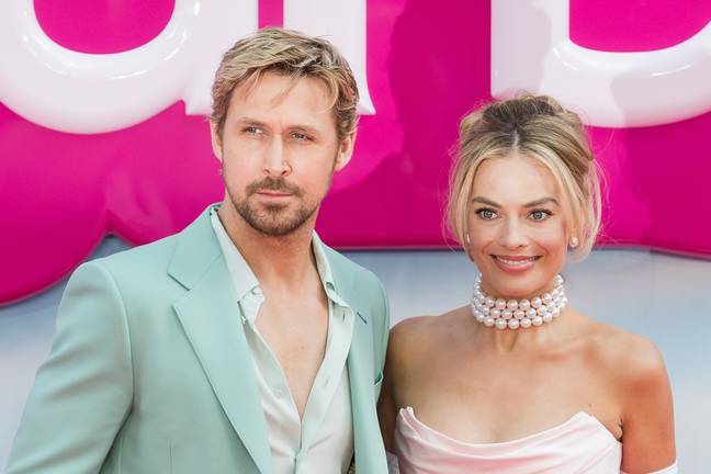 Ryan Gosling and Margot Robbie at the premier for Barbie. Credit: Wiktor Szymanowicz/Anadolu Agency via Getty Images