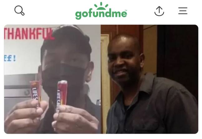 Burger King repaid Ford with a movie ticket and sweets. Credit: GoFundMe / Seryna Ford