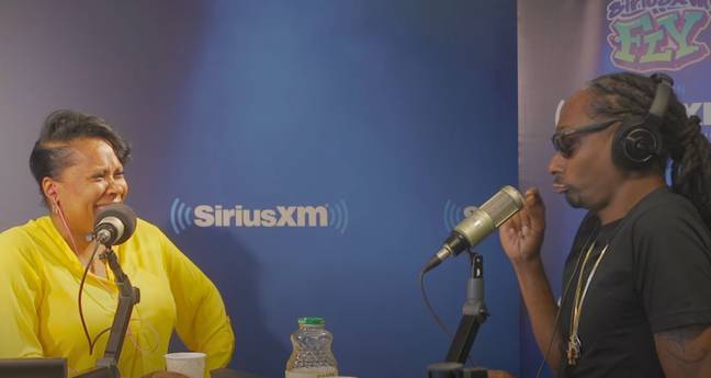 Snoop Dogg spoke about smoking weed at the White House. Credit: SiriusXM