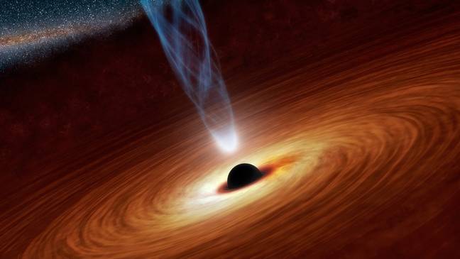 Black hole. Credit: Alamy