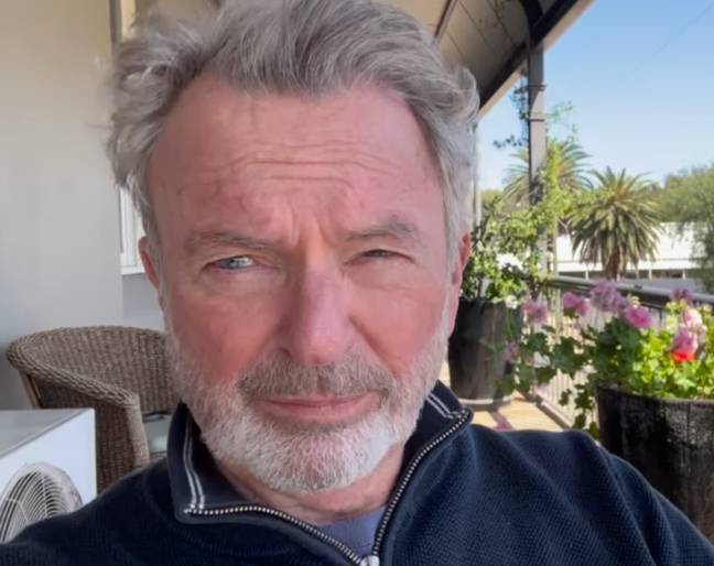 Sam Neill has said he's not afraid of death.