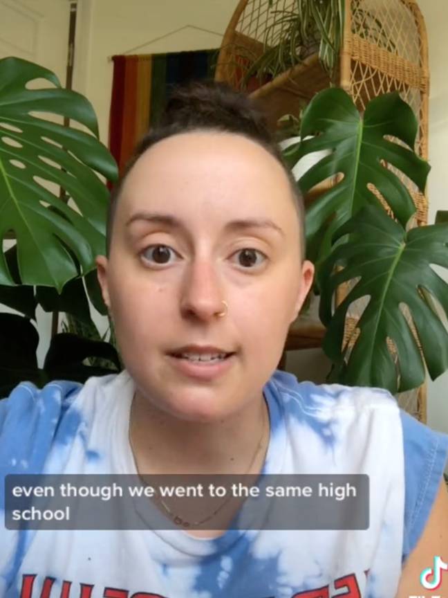 Jessica McLane went to the same high school as Swift. Credit: TikTok/ @jessicamclane