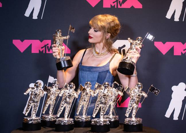 Taylor Swift is breaking records. Credit: John Shearer/Getty Images for MTV