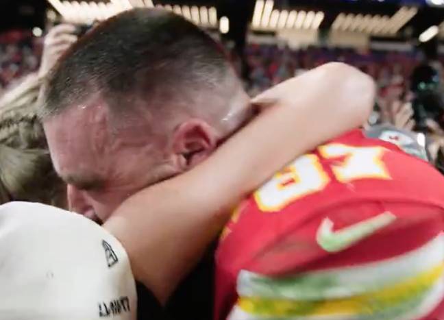 The exchange is certainly heartwarming. Credit: X/@NFL