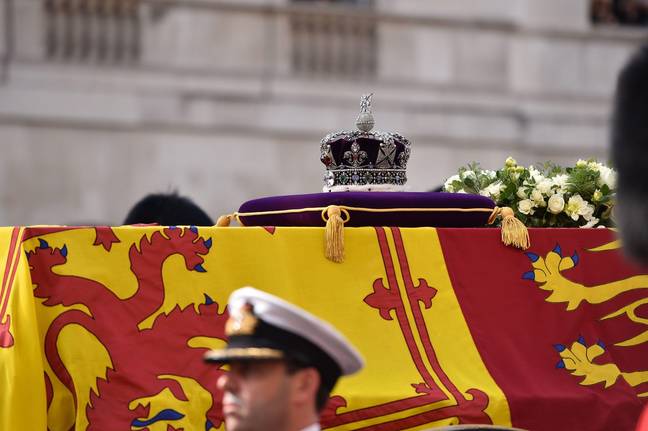 The Queen was moved from Westminster Abbey to her final resting place. Credit: Thomas Krych / Alamy Stock Photo