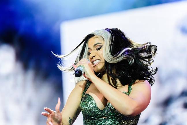 The rapper Cardi B wants to know how people are surviving in this economy. Credit: Gonzales Photo / Alamy Stock Photo