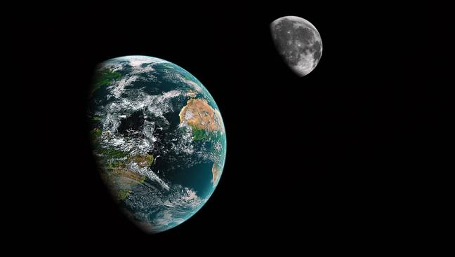 The Earth and the Moon are breaking up very, very, VERY slowly. Credit: Stockbym / Alamy Stock Photo