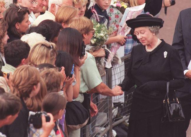 People were angry with the Queen for her reaction to Princess Diana's death. Credit: PA Images/Alamy Stock Photo