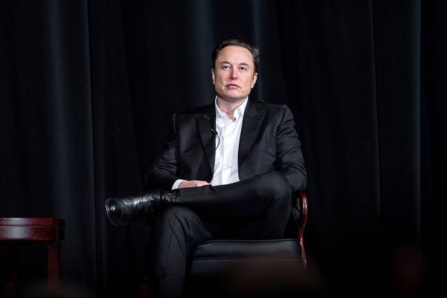 Elon Musk. Credit: APFootage / Alamy