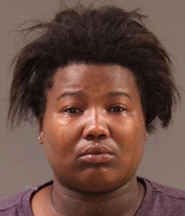Dayjia Blackwell was charged after sharing a video from the looting. Credit: Philadelphia police department