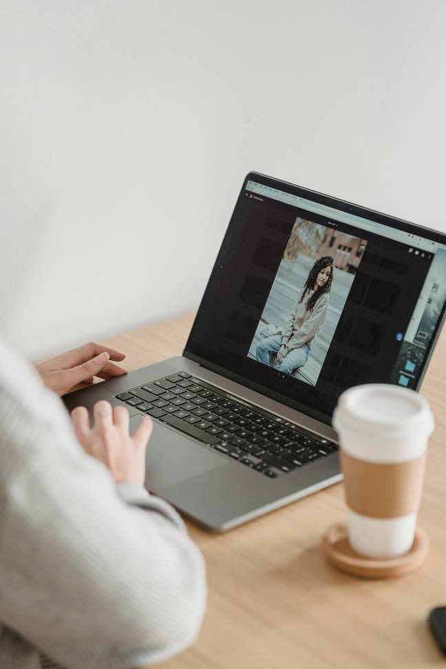 The site uses AI to identify any other pictures of you that are on the web. Credit: Pexels