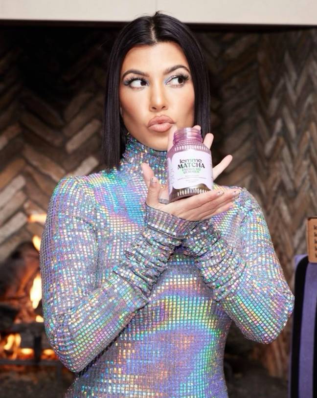 Kourtney Kardashian recently launched a new wellness brand of vitamins. Credit: @lemme/Instagram
