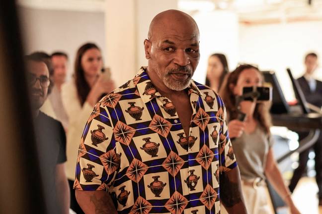 Mike Tyson was involved in an incident on a plane in April 2022. Credit: VALERY HACHE/AFP via Getty Images