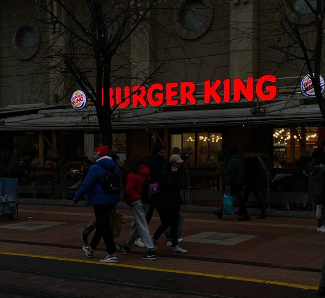 The incident unfolded at a Burger King in Union, SC. Credit: Murat Yavuz/Pexels