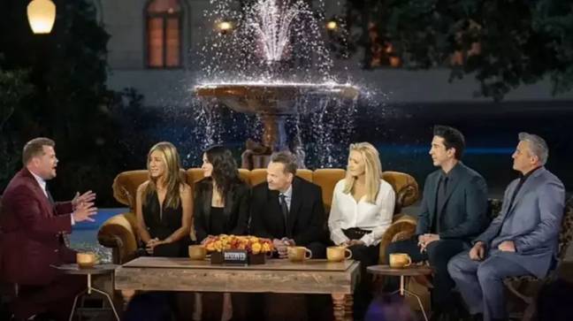 The Friends reunion show in 2021. Credit: HBO