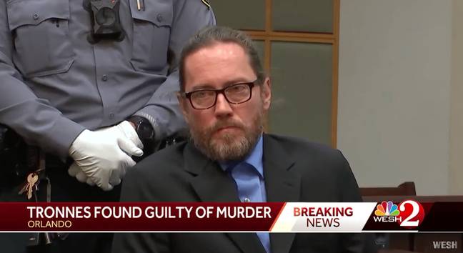 David Tronnes was given a life sentence. Credit: WESH 2 News/YouTube