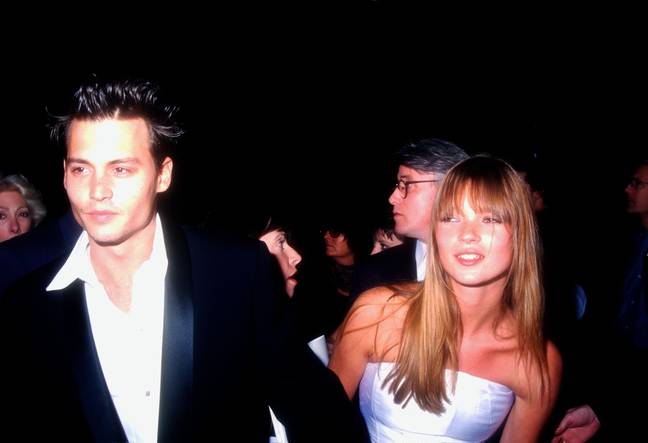 Johnny Depp said it was his fault his and Kate Moss' relationship ended. Credit: Alamy