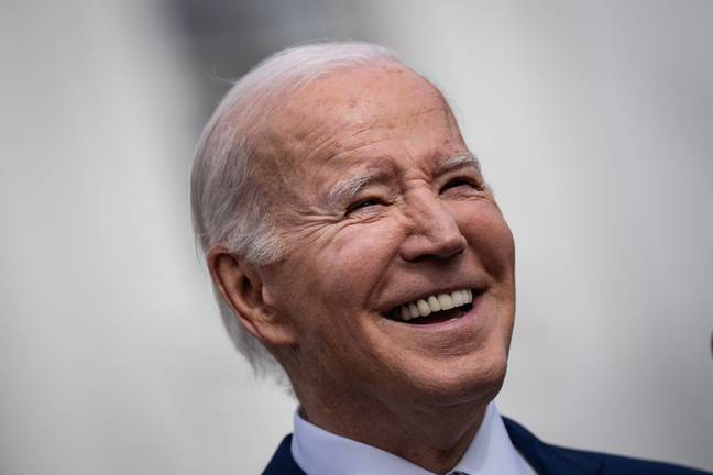 Biden has joked about his age. Credit: Getty Images/ Drew Angerer