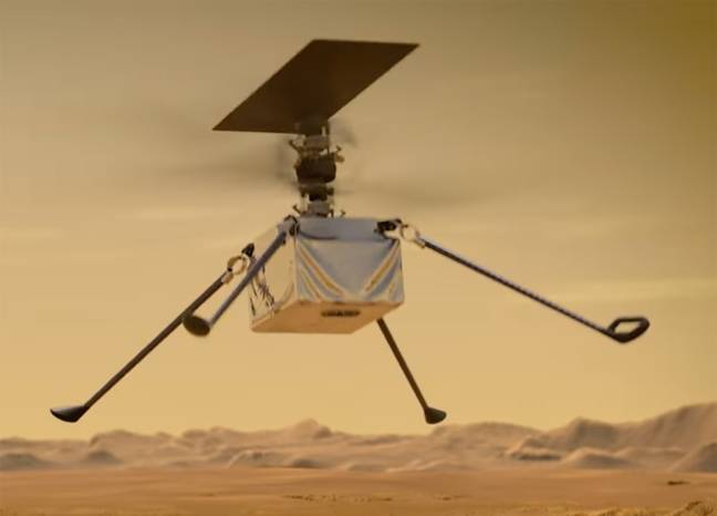 NASA said the robot's effort has 'surpassed expectations'. Credit: NASA