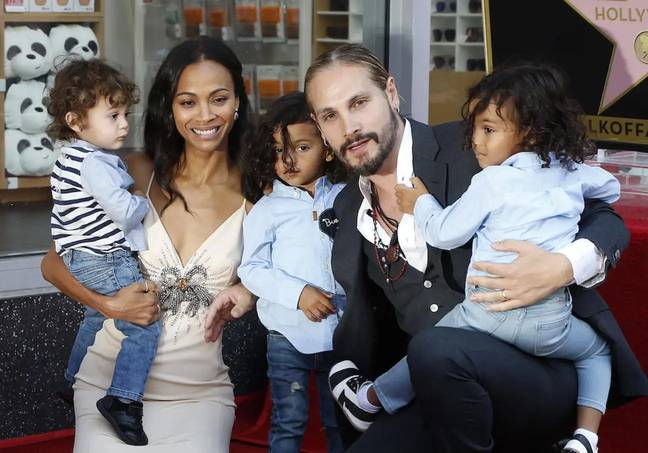 The Hollywood star shares three kids with her husband. Credit: ZUMA Press, Inc./Alamy Stock Photo