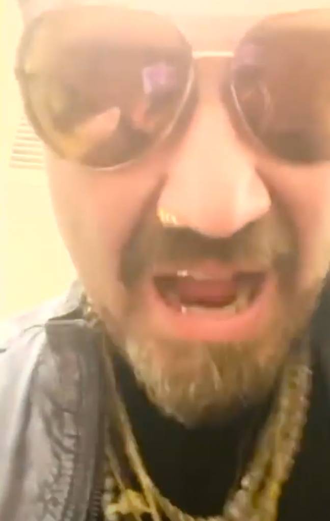 Margera posted a lengthy rant on social media. Credit: Bam Margera