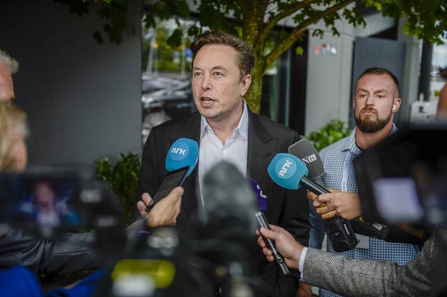 Elon Musk in Norway. Credit: NTB Scanpix / Alamy Stock Photo