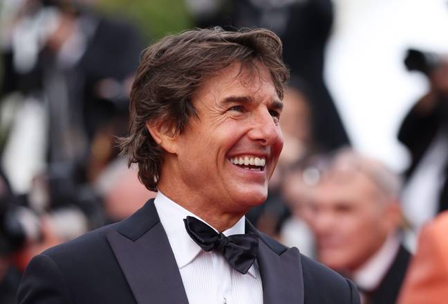 Tom Cruise requested that Powell would have to jump out of the plane solo. Credit: Xinhua/Alamy Stock Photo