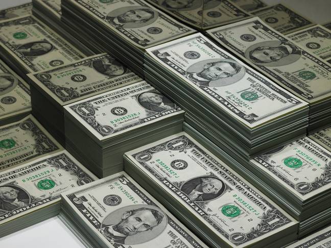 The pair requested cold hard cash to attend the wedding. Credit: Phil Ashley / Getty The pair requested cold hard cash to attend the wedding. Credit: Phil Ashley / Getty