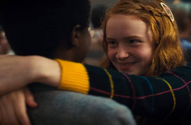 Sadie Sink has opened up about her first ever kiss. Credit: Netflix