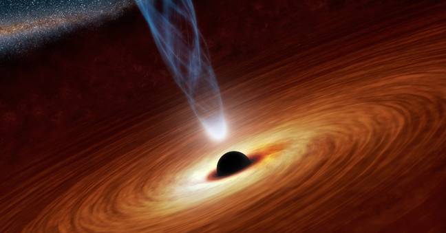 Experts can't figure out why it took three years for the black hole to spit out the stellar matter. Credit:  B.A.E. Inc. / Alamy Stock Photo